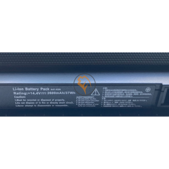Акумуляторна батарея Asus A41-K56 2600mAh