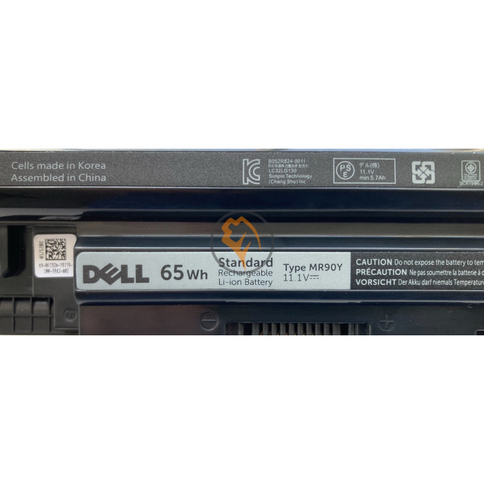 Оригінальна акумуляторна батарея Dell MR90Y 65Wh