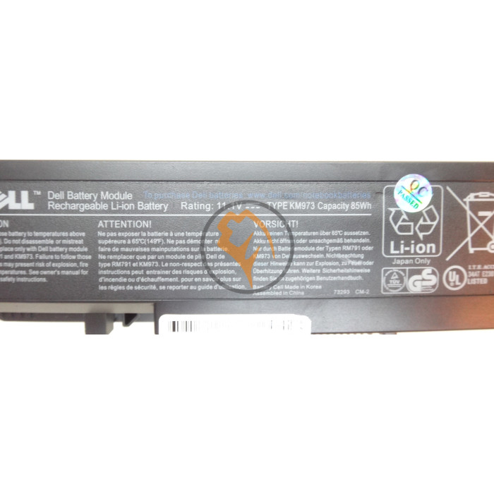 Оригінальна акумуляторна батарея Dell RM791 Studio 1737 7800mah
