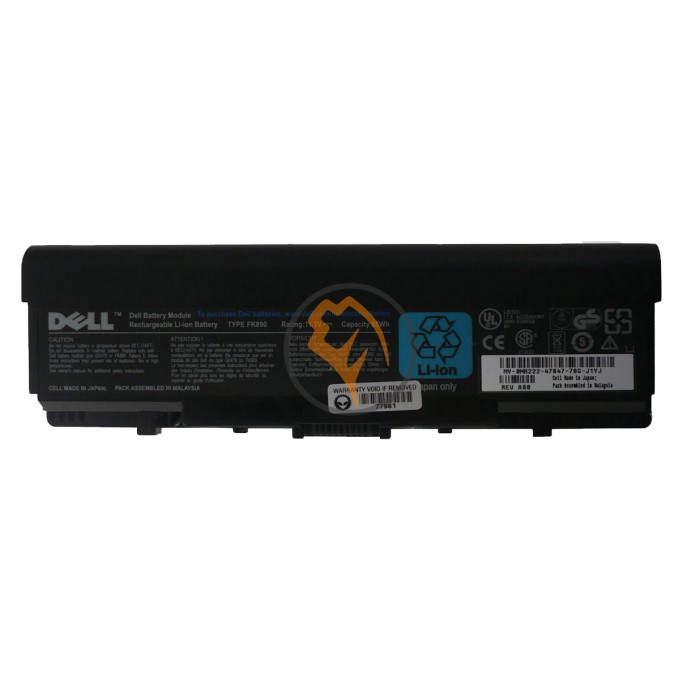 Оригінальна акумуляторна батарея Dell GK479 Inspiron 1520 7800mAh