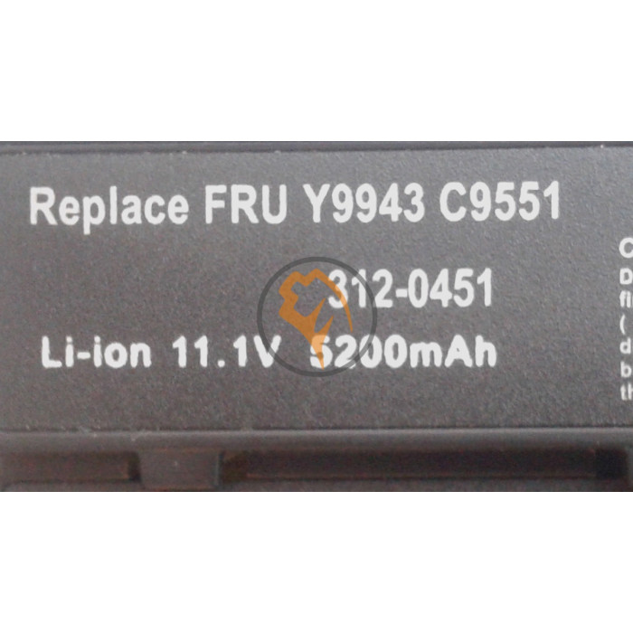 Акумуляторна батарея Dell Y9943 Inspiron 640m 5200mAh