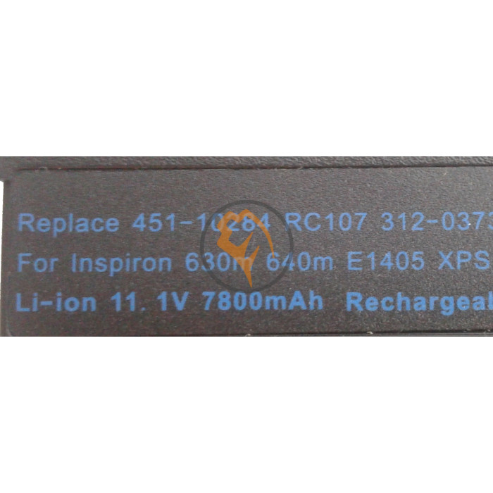 Акумуляторна батарея Dell Y9943 Inspiron 640m 7800mAh
