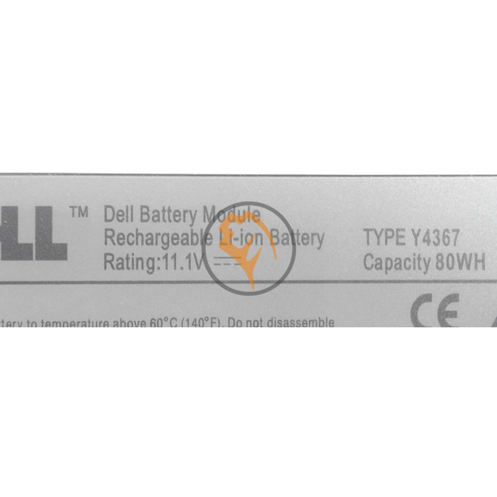 Оригінальна акумуляторна батарея Dell Y4367 Latitude D810 7200mah