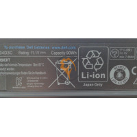 Оригінальна акумуляторна батарея Dell CYDWV Vostro 3400 8460mah