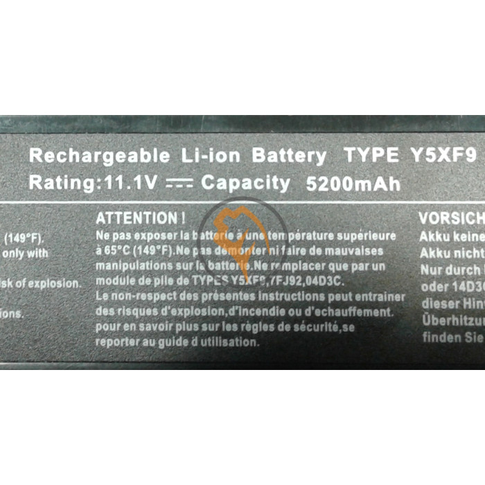 Акумуляторна батарея Dell CYDWV Vostro 3400 4400mAh