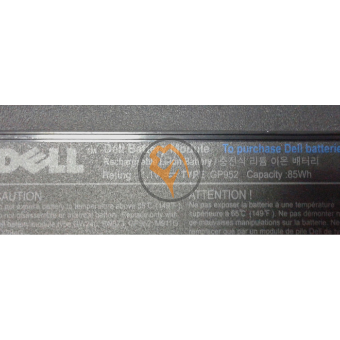 Оригінальна акумуляторна батарея Dell RN873 Inspiron 1525 7800mah