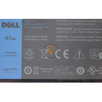Оригінальна акумуляторна батарея Dell Precision M4600 FV993 97Wh