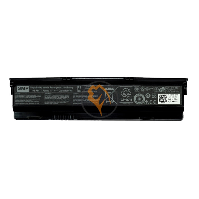 Оригінальна акумуляторна батарея Dell F681T Alienware M15x 5200mah