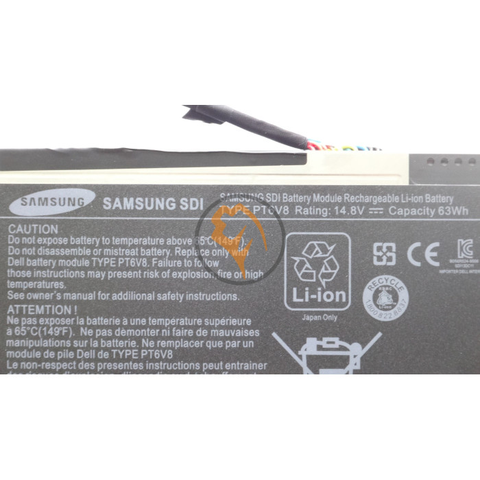 Оригінальна акумуляторна батарея Dell PT6V8 Alienware M11x 4200mah
