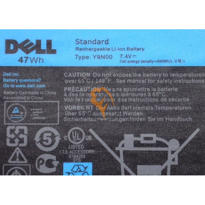 Оригінальна акумуляторна батарея Dell Y9N00 XPS 13 6100mah
