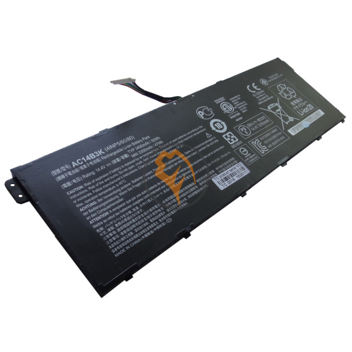 Оригінальна акумуляторна батарея Acer AC14B3K (4INP5/60/80) 50Wh