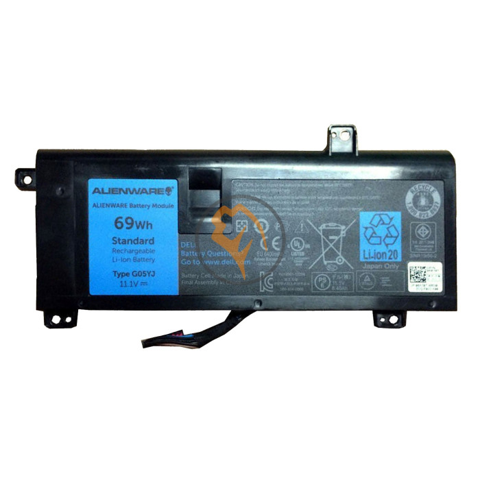 Оригінальна акумуляторна батарея Dell G05YJ Alienware 14 6400mah