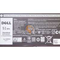 Оригінальна акумуляторна батарея Dell Latitude E5550 G5M10 6860mah