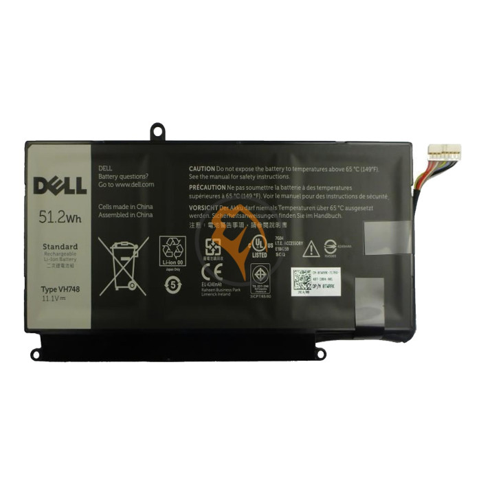 Оригінальна акумуляторна батарея Dell VH748 Vostro 5460 4270mah