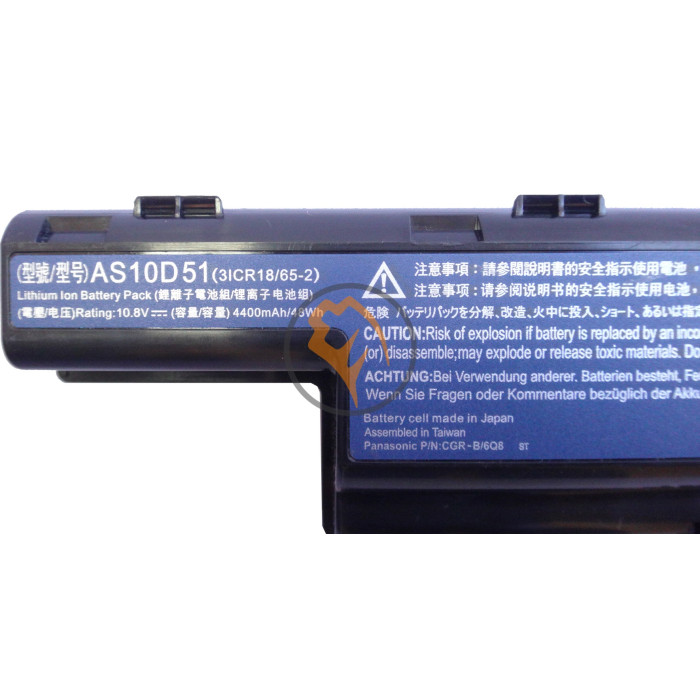 Оригінальна акумуляторна батарея Acer Aspire 5741 AS10D31 48Wh