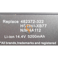 Акумуляторна батарея HP Compaq HSTNN-OB77 2230 5200mAh
