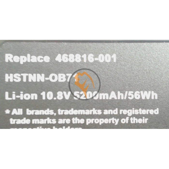 Акумуляторна батарея HP Compaq HSTNN-OB71 Pavilion DV3000 5200mAh
