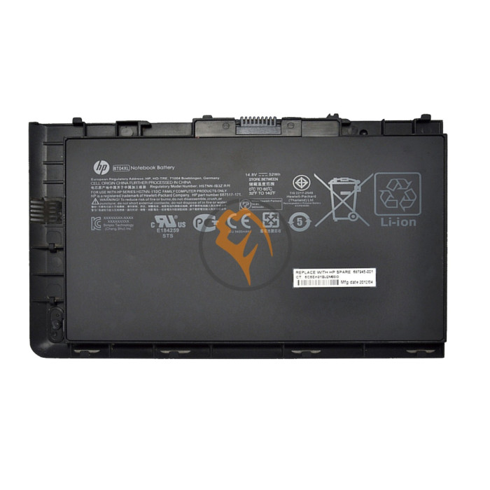 Оригінальна акумуляторна батарея HP Compaq BT04XL EliteBook Folio 9470m 3600mAh