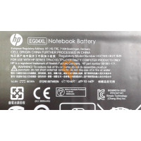 Оригінальна акумуляторна батарея HP Envy Sleekbook 6-1000 EG04XL 60Wh