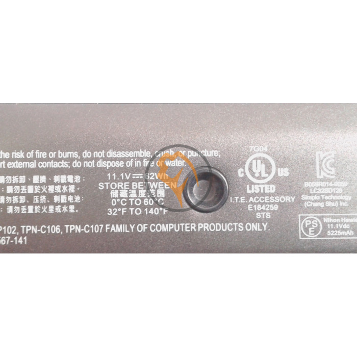 Оригінальна акумуляторна батарея HP Pavilion dv6-7000 MO06 47Wh