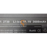 Акумуляторна батарея HP Compaq AH547AA 2710p 3600mAh
