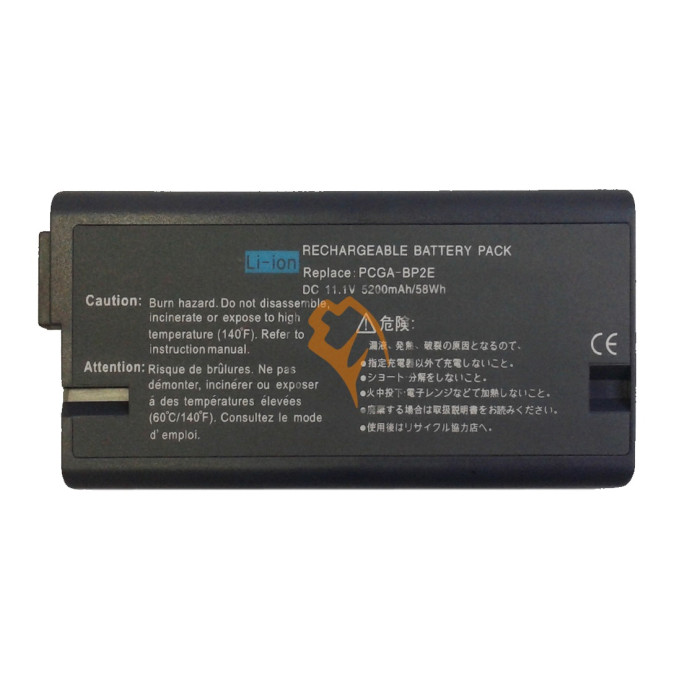 Акумуляторна батарея Sony PCGA-BP2EA 5200mAh