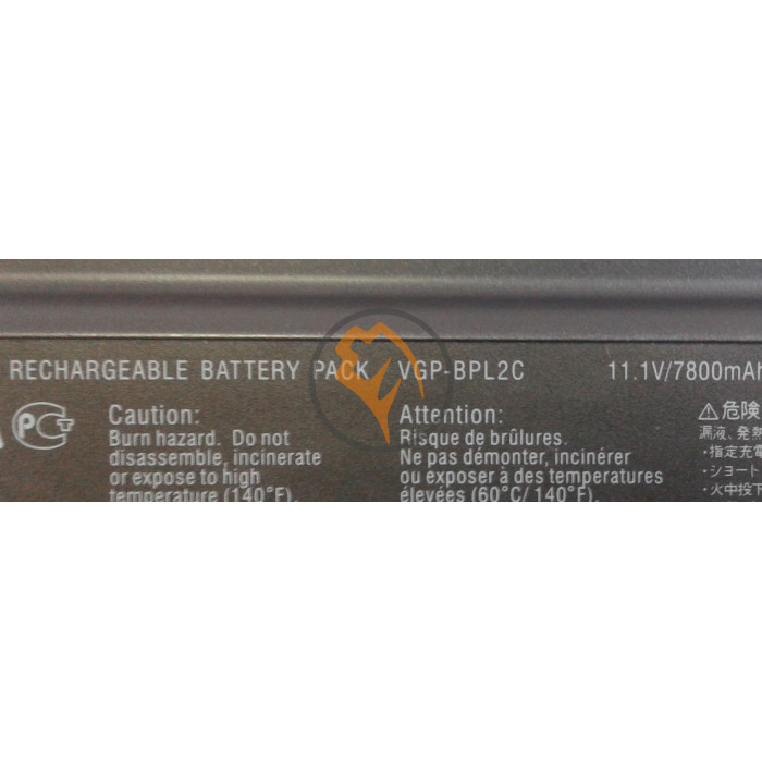 Оригінальна акумуляторна батарея Sony VGP-BPS2C 7800mAh