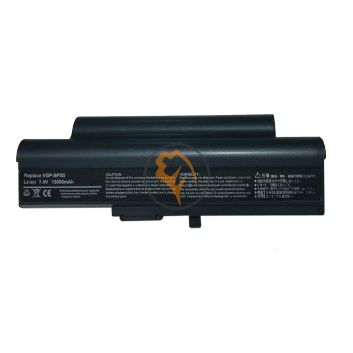 Акумуляторна батарея Sony VGP-BPL5 13000mAh