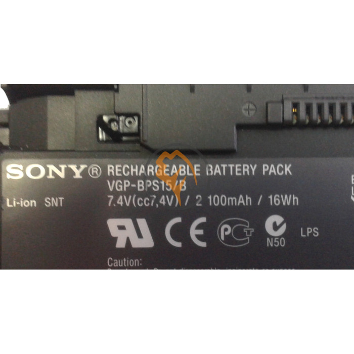 Оригінальна акумуляторна батарея Sony VGP-BPS15 2100mAh