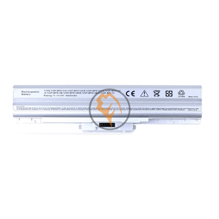 Акумуляторна батарея Sony VGP-BPS13 silver 4400mAh