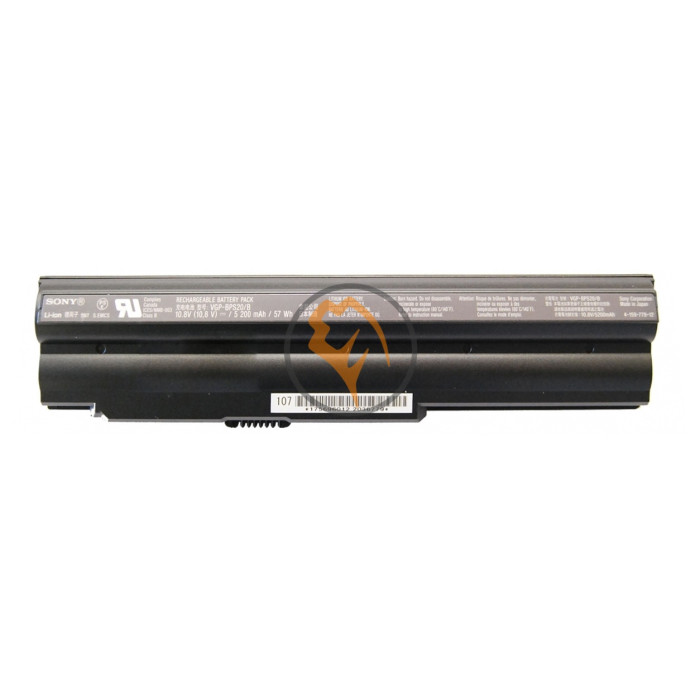 Оригінальна акумуляторна батарея Sony VGP-BPS20 5200mAh