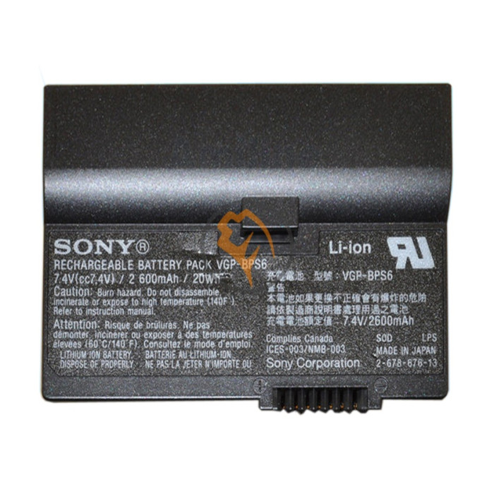 Оригінальна акумуляторна батарея Sony VGP-BPS6 2600mAh