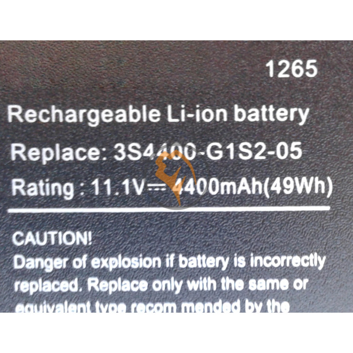 Акумуляторна батарея Fujitsu-Siemens 3S4400-S1S5-05 4400mAh