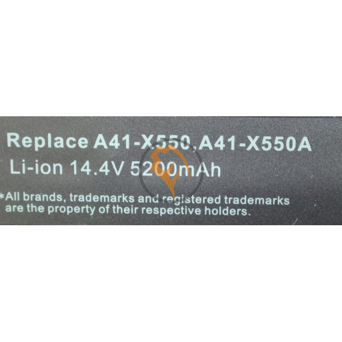 Акумуляторна батарея Asus A41-X550A X450 5200mAh 