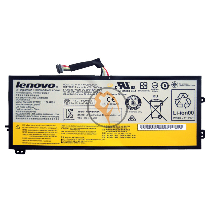 Оригінальна акумуляторна батарея Lenovo L13L4P61 6000mAh
