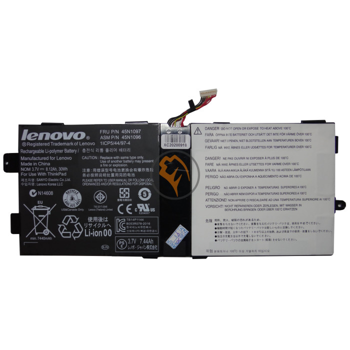 Оригінальна акумуляторна батарея Lenovo 45N1097 30Wh
