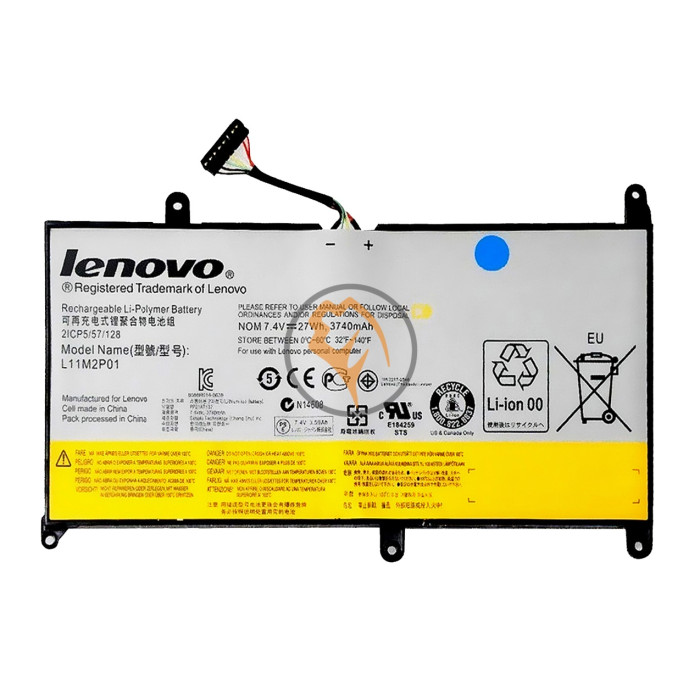 Оригінальна акумуляторна батарея Lenovo L11M2P01 3740mAh