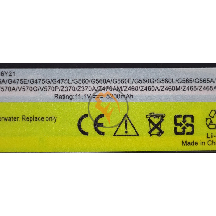 Акумуляторна батарея Lenovo IdeaPad G460 57Y6454 5200mAh