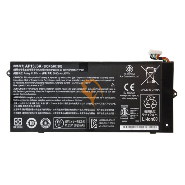 Оригінальна акумуляторна батарея Acer AP13J4K Chromebook C720 3920mAh