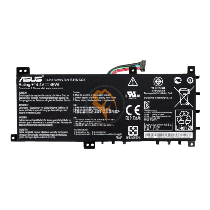 Оригінальна акумуляторна батарея Asus B41N1304 V451L 3120mAh
