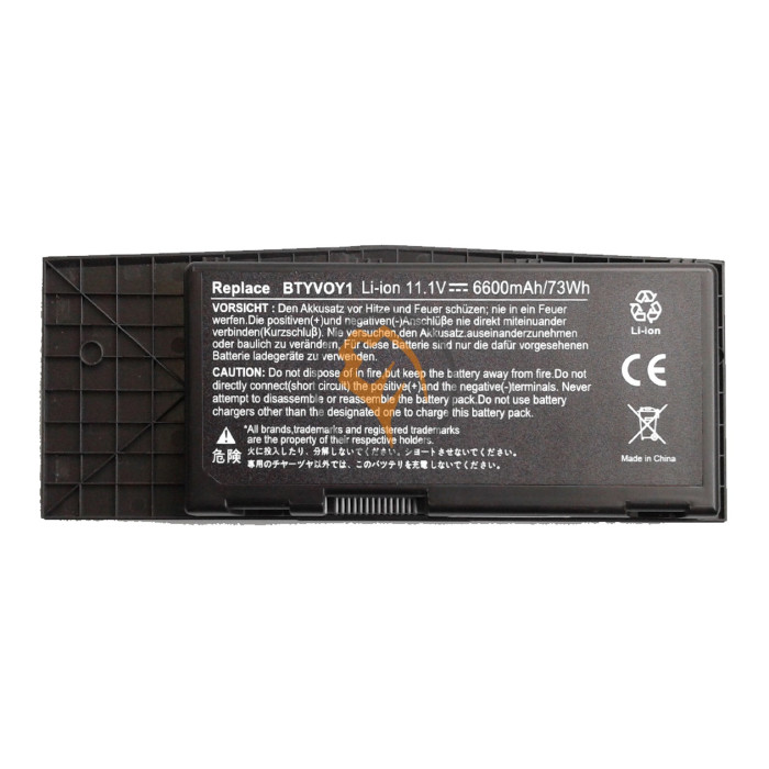 Акумуляторна батарея Dell BTYVOY1 Alienware M17x 6600mah