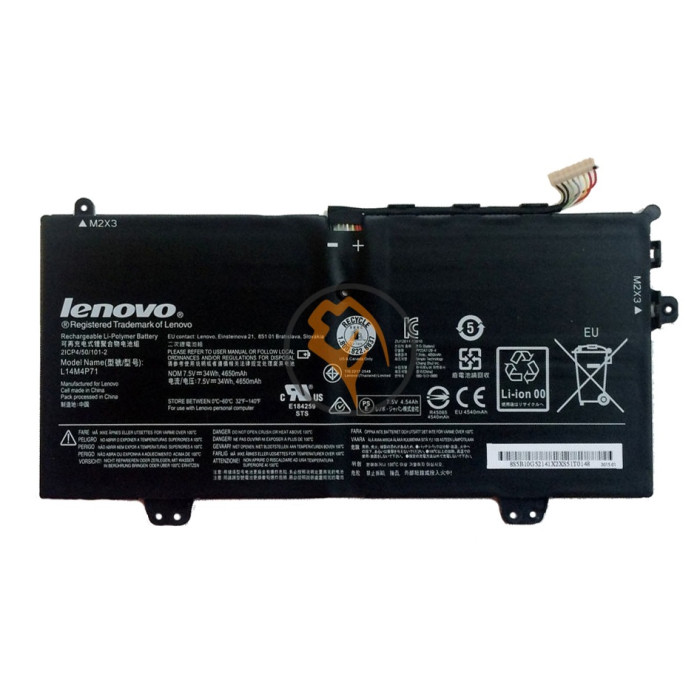 Оригінальна акумуляторна батарея Lenovo L14M4P71 34Wh