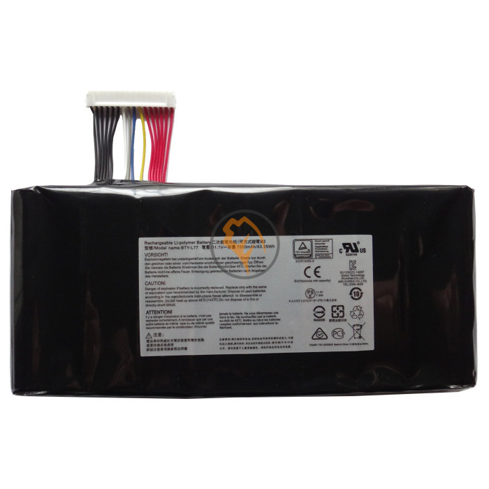 Акумуляторна батарея MSI BTY-L77 GT72 6600mah
