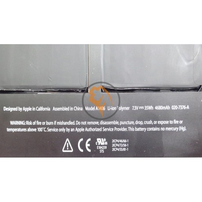 Оригінальна акумуляторна батарея Apple A1406 MacBook Air 11 35Wh
