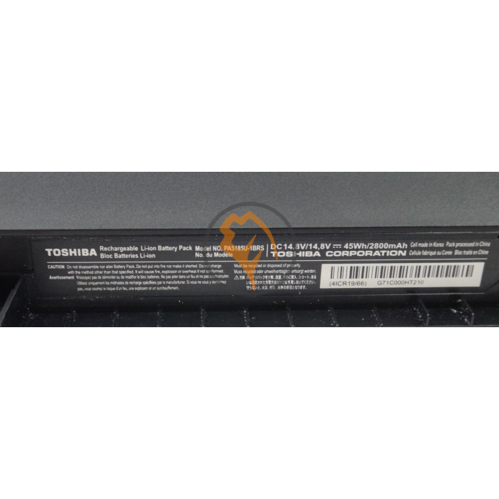 Оригінальна акумуляторна батарея Toshiba Satellite C50 PA5185U 2600mAh