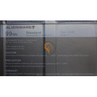 Оригінальна акумуляторна батарея Dell Alienware 17 R4 9NJM1 99Wh 