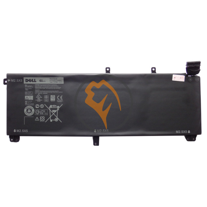Оригінальна акумуляторна батарея Dell XPS 15 9530 T0TRM 61Wh 