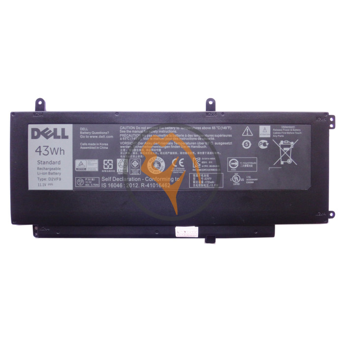 Оригінальна акумуляторна батарея Dell Inspiron 15 7547 D2VF9 43Wh 