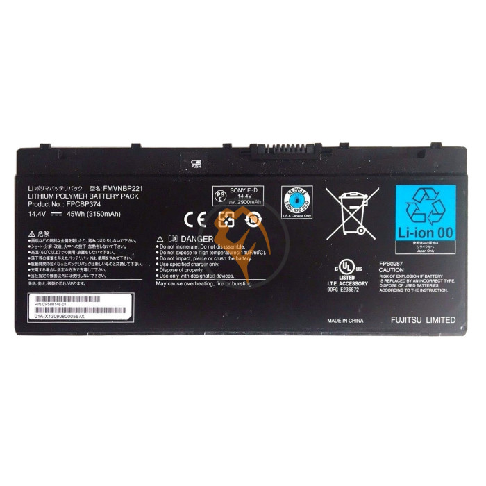 Оригінальна акумуляторна батарея Fujitsu Quattro Q702 FPCBP374 45Wh
