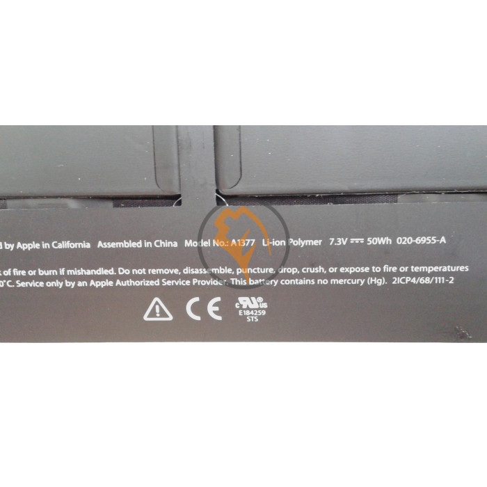 Оригінальна акумуляторна батарея Apple A1377 MacBook Air 13 50Wh